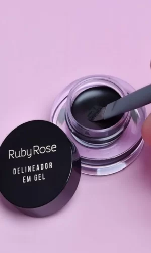 DELINEADOR EM GEL BLACK - RUBY ROSE